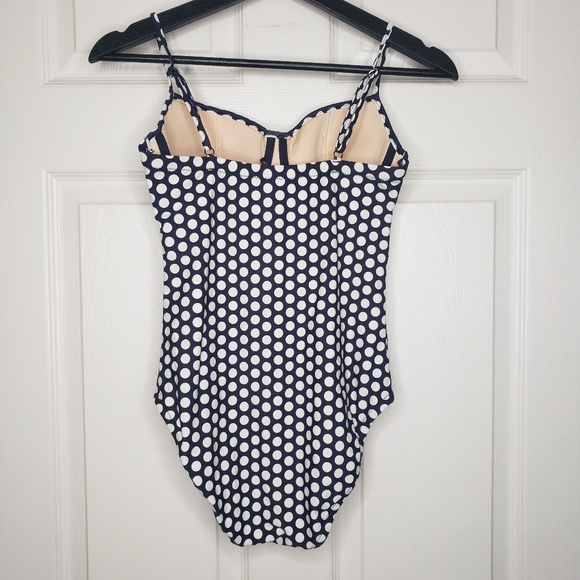 J. Crew polka dot bustier one piece swimsuit - Picture 3 of 3